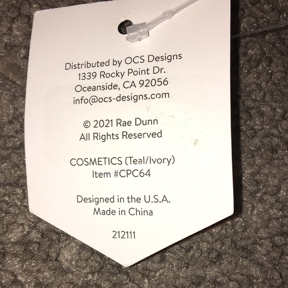 NWT Rae Dunn Cosmetic Bag - Picture 3 of 7